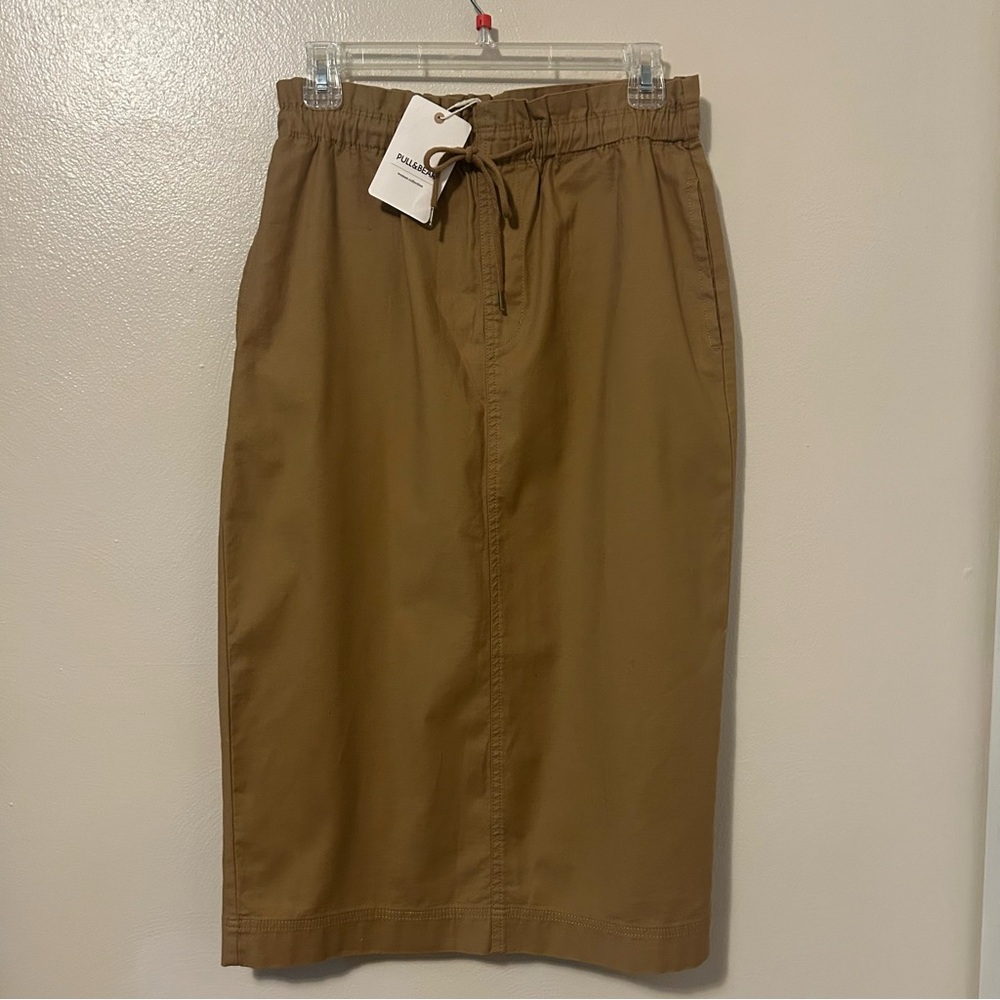 NWT Pull&Bear Tan Pencil Skirt